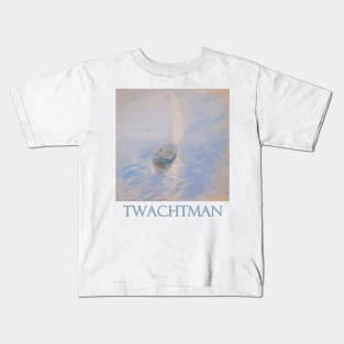 Sailing in the Mist by John Henry Twachtman Kids T-Shirt
